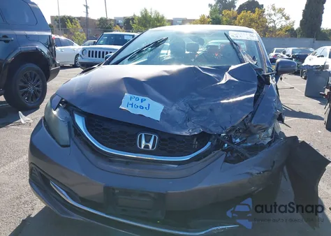 2015 Honda Civic Lx z USA, uszkodzony, nr VIN 19XFB2F56FE701080
